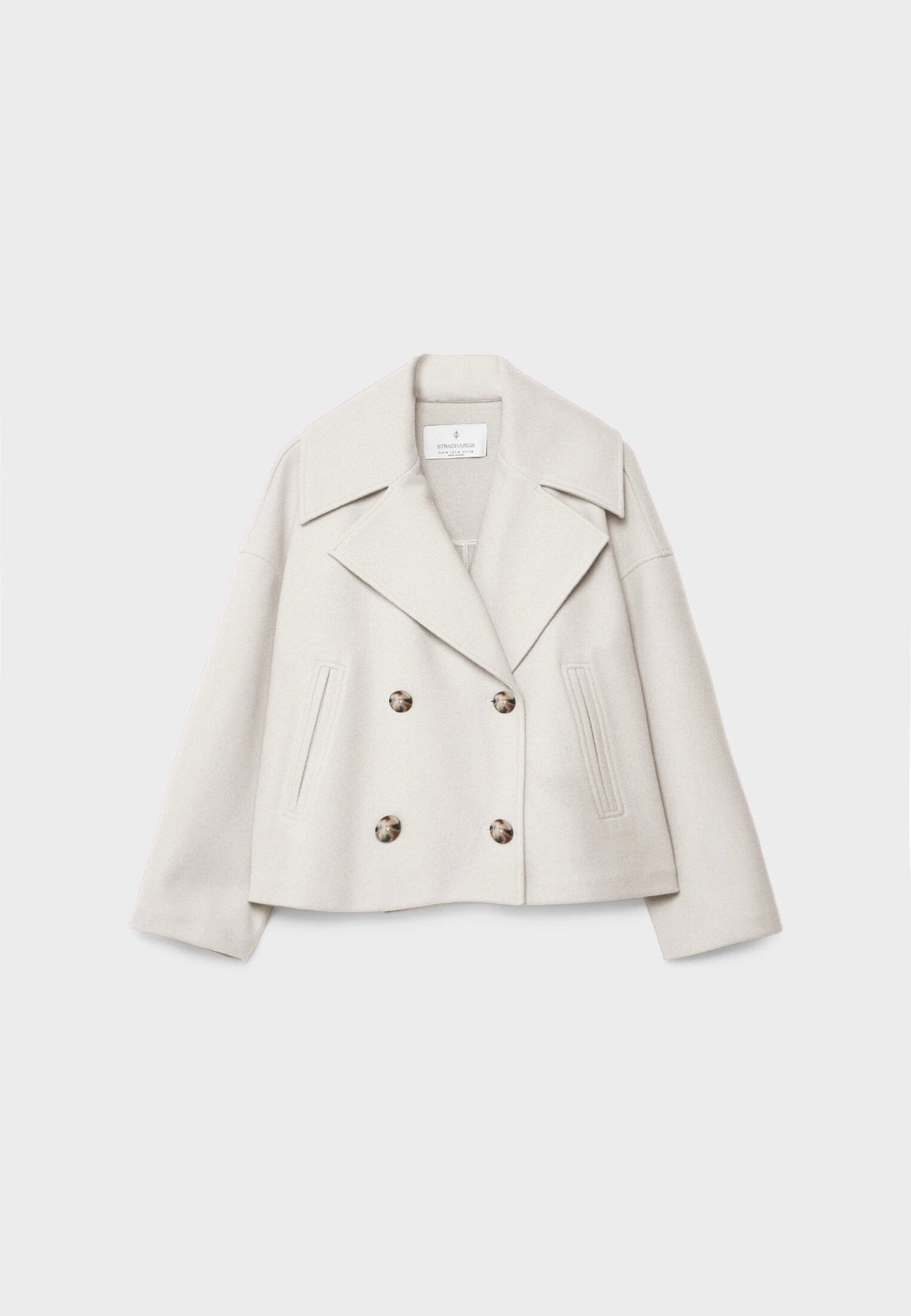 Short Jacket - Women's Double Breasted Style-6