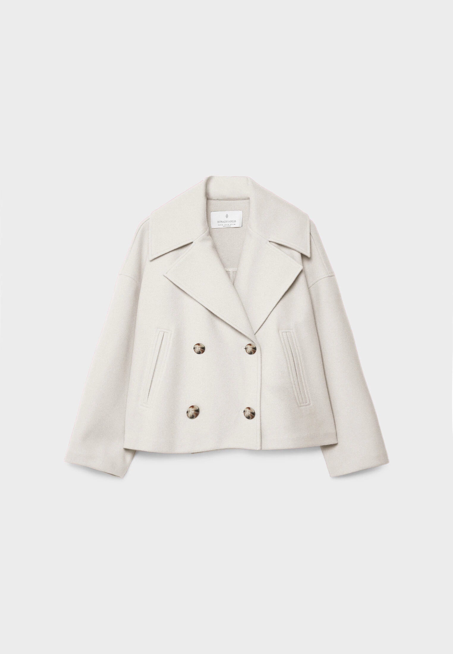 Short Jacket - Women's Double Breasted Style-6