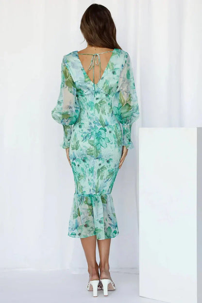 Beautiful Floral Party Dress