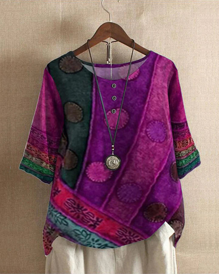 Women's Top - Unique Boho Crop Tank Top-3