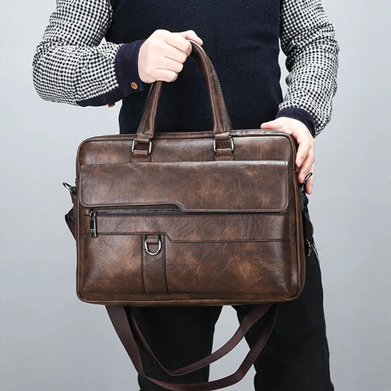 Premium Real Leather Cross Body Bag for Men