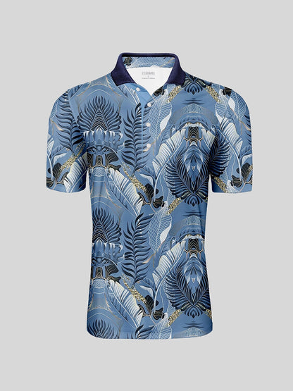Relaxed Fit Summer Polo Shirt UPF 50+ Protection - Luxivelle