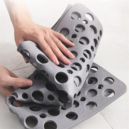 Safe Grip Shower Mat with Slip Resistant Bottom