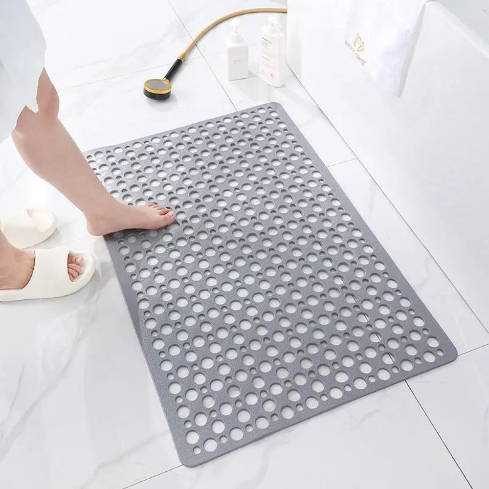 Safe Grip Shower Mat with Slip Resistant Bottom