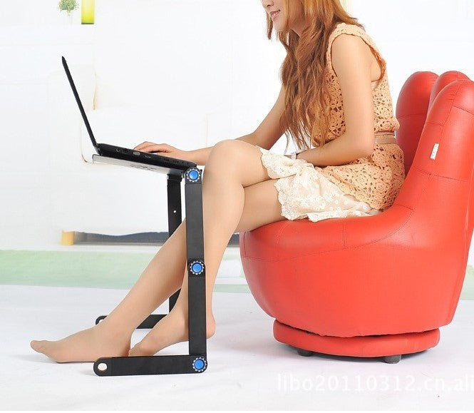 Portable Laptop Desk with Cooling Fan