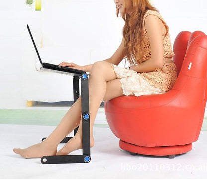 Portable Laptop Desk with Cooling Fan