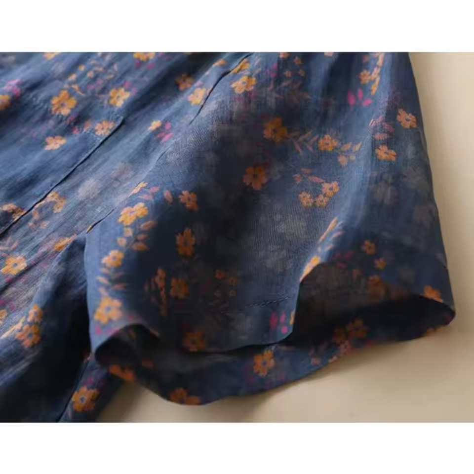 Women's Classic Floral Button Shirt