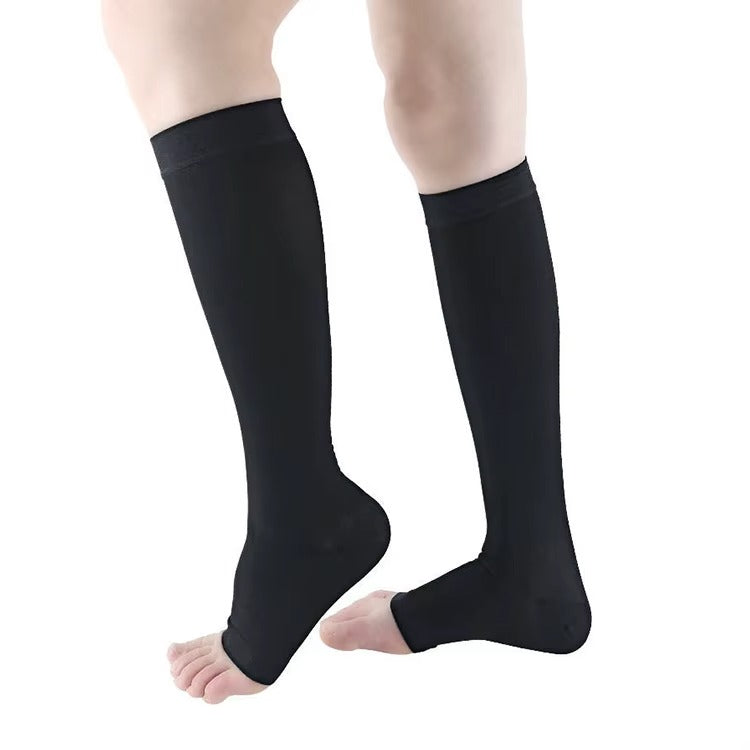 Supportive Women's Compression Socks for Swollen Feet Relief