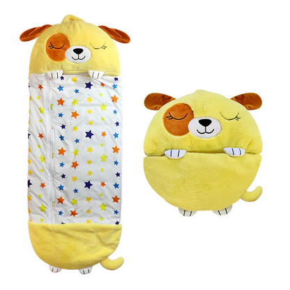 Cozy Kids Sleeping Bag Plush Toy Set
