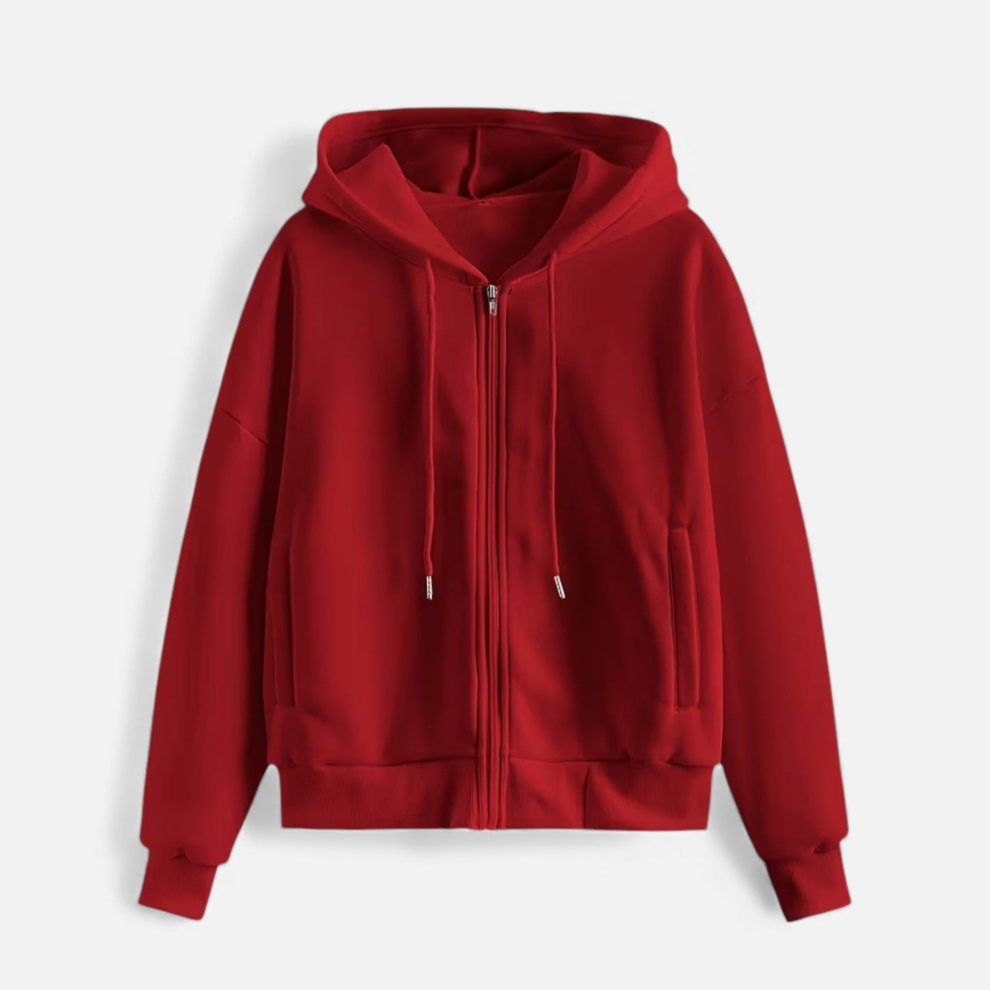 Cozy Women's Zip Up Winter Sweater Hoodie