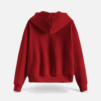 Cozy Women's Zip Up Winter Sweater Hoodie