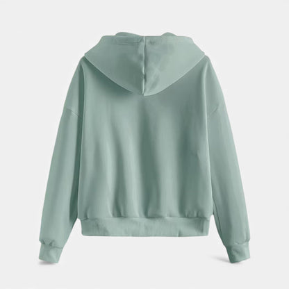 Cozy Women's Zip Up Winter Sweater Hoodie