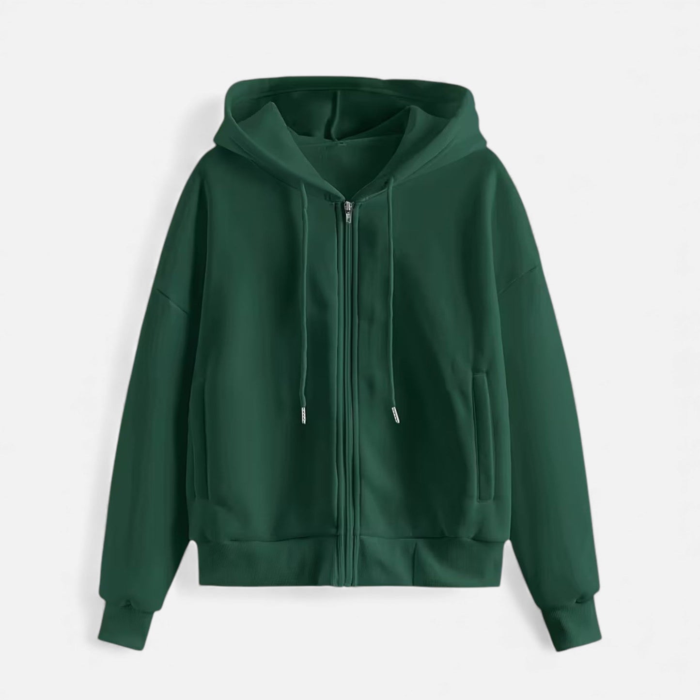 Cozy Women's Zip Up Winter Sweater Hoodie