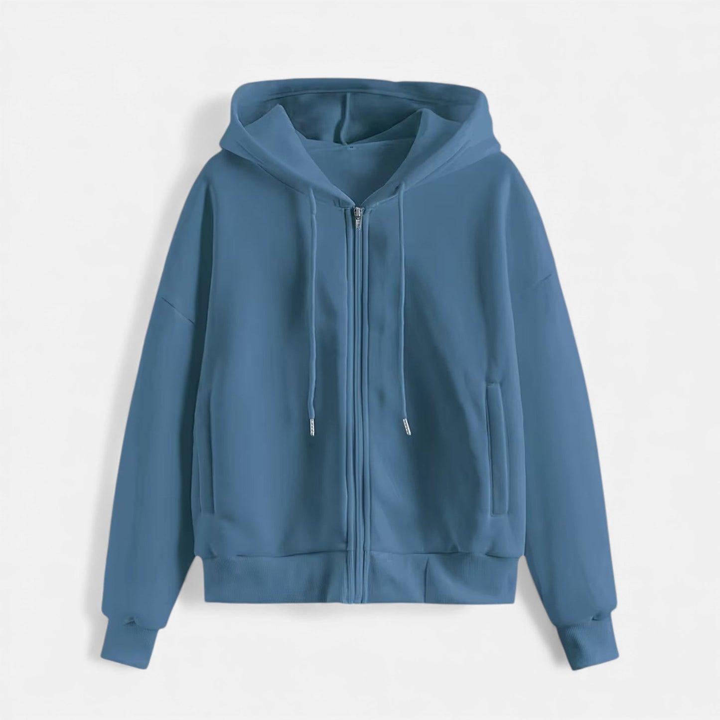 Cozy Women's Zip Up Winter Sweater Hoodie