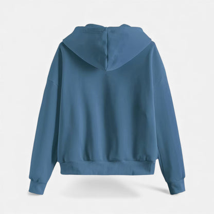 Cozy Women's Zip Up Winter Sweater Hoodie