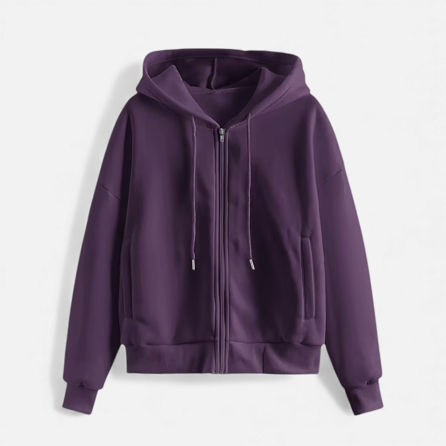 Cozy Women's Zip Up Winter Sweater Hoodie