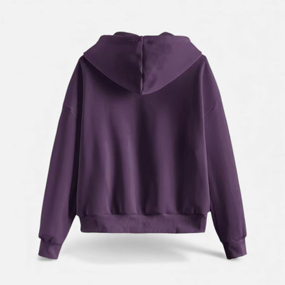 Cozy Women's Zip Up Winter Sweater Hoodie