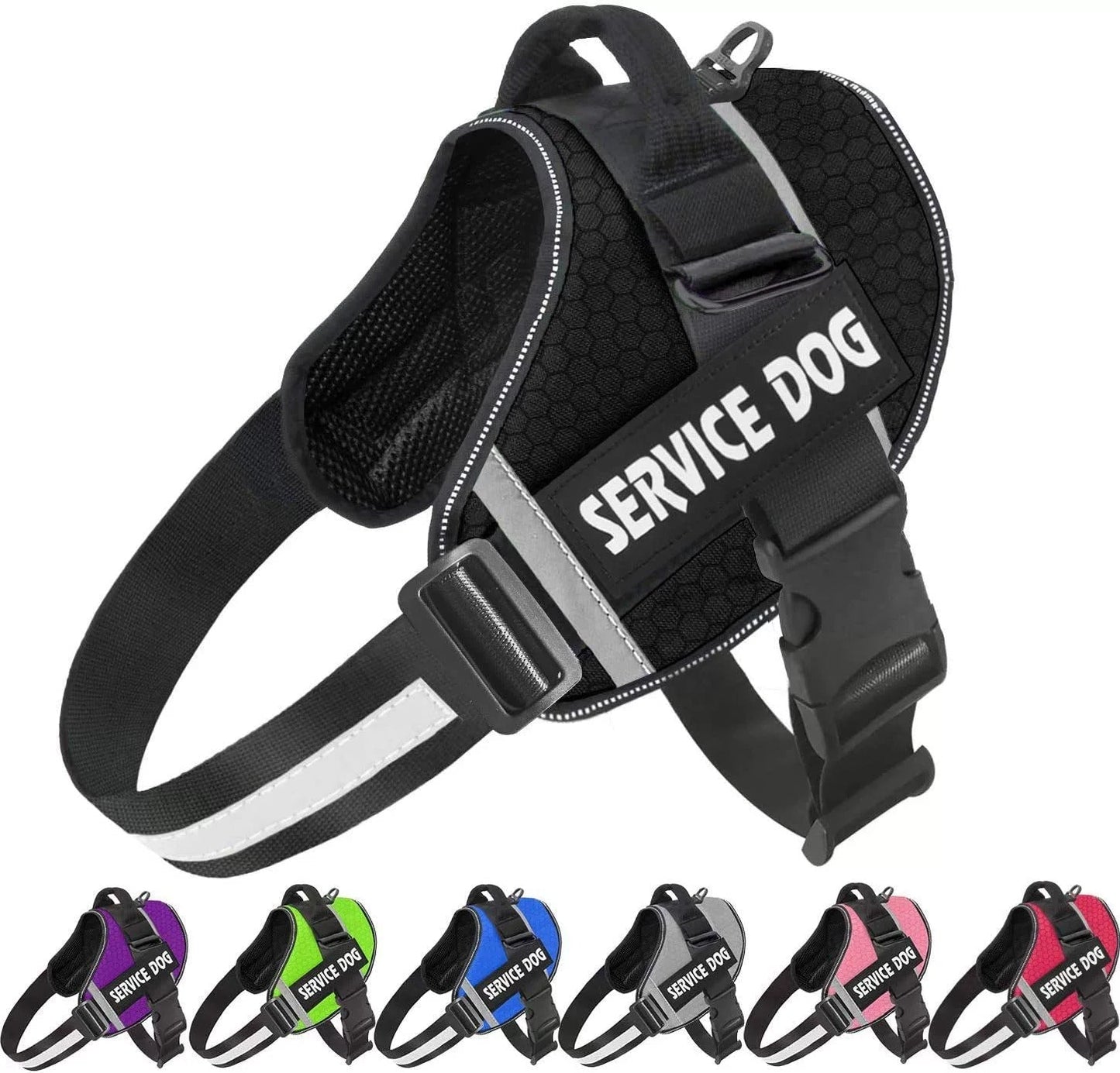 Easy Fit Customizable Dog Vest for Safe Walking