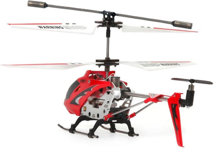 Durable Small RC Helicopter with Gyro - Red