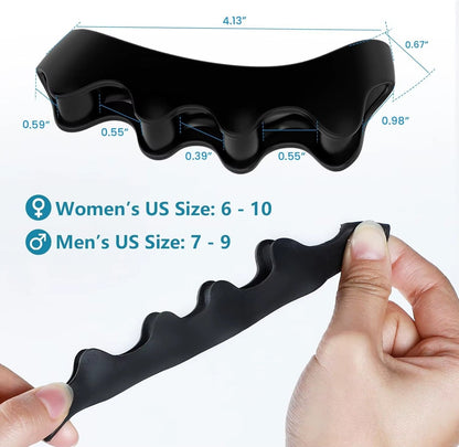 Comfortable Toe Spacer for Alignment and Pain Relief
