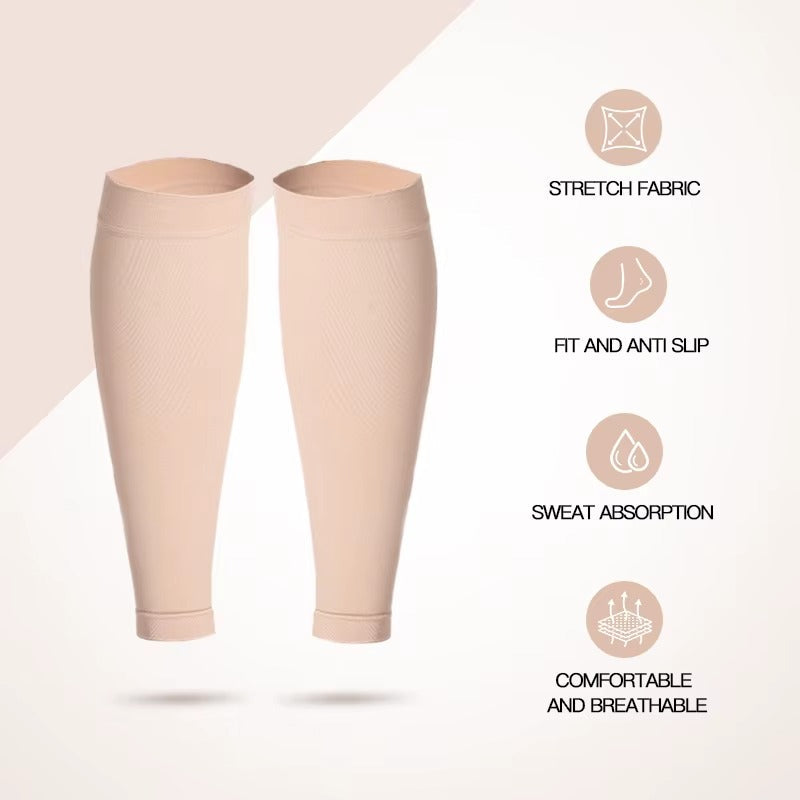 Supportive Athletic Calf Socks for Men's Fitness Recovery