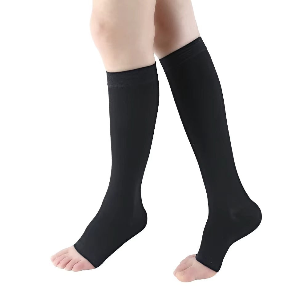 Supportive Women's Compression Socks for Swollen Feet Relief