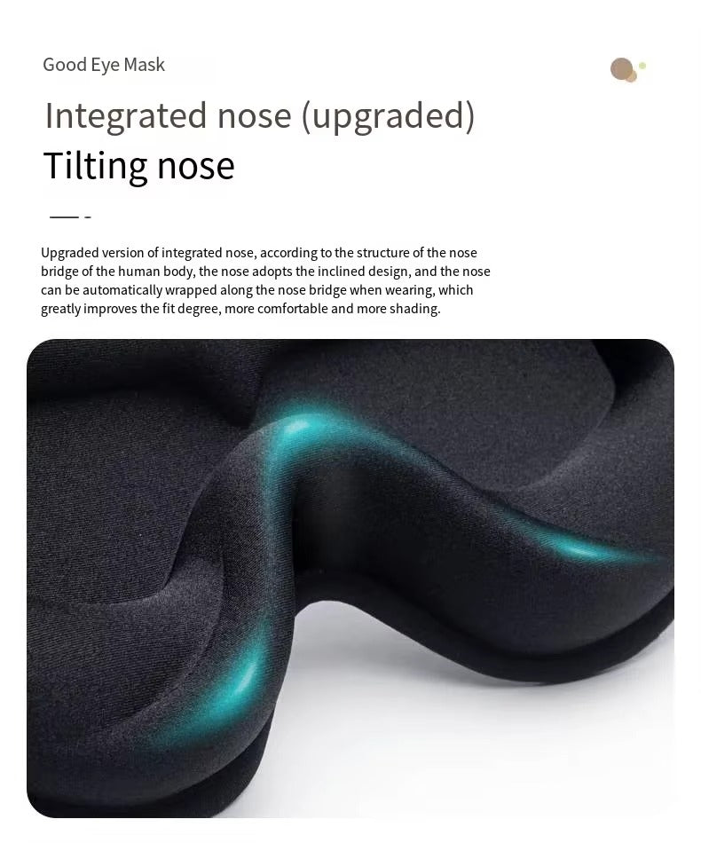 Contour Sleep Eye Mask - Total Blackout Blindfold