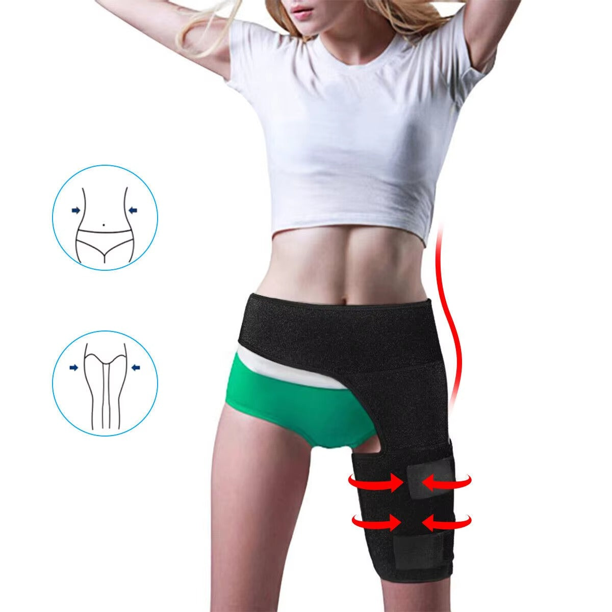 Comfortable Support Hip Wrap Compression Sleeve