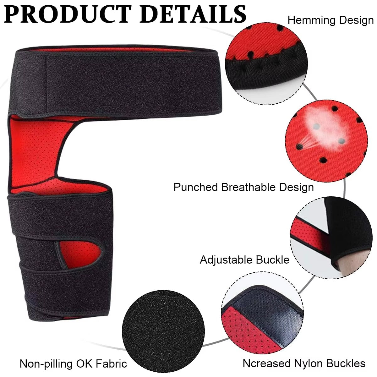Comfortable Support Hip Wrap Compression Sleeve