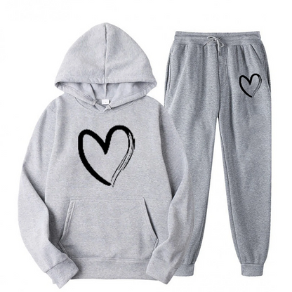 Ladies' Soft Sportswear Tracksuit Set