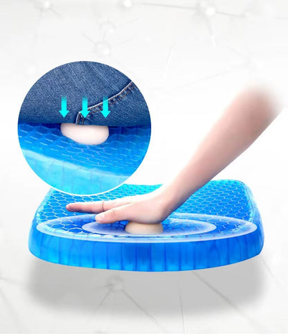 Comfortable Gel Cushion for Back Pain Relief