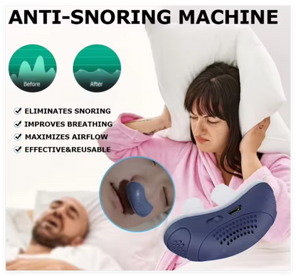 Compact Rechargeable Anti Snore CPAP Machine
