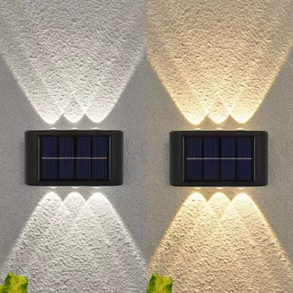 Outdoor Solar Powered Wall Lamp - Weatherproof