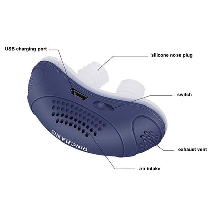 Compact Rechargeable Anti Snore CPAP Machine