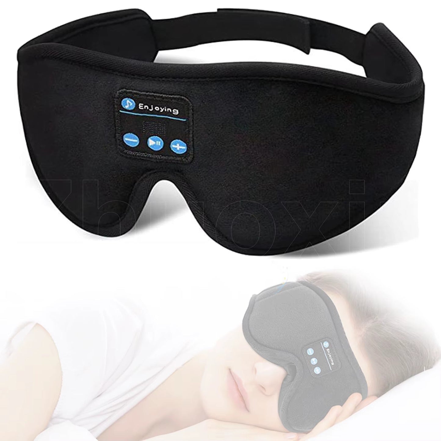 SleepyTime Wireless Sleep Headphones Mask - Luxivelle