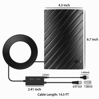 Long Distance Outdoor HDTV 4K Digital Antenna - Luxivelle