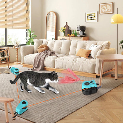 Fun Interactive Cat Play Toy with Moving Action - Luxivelle