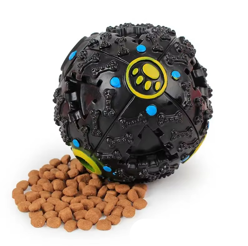 Fun Squeaky Dog Ball with Hidden Treat Compartment - Luxivelle