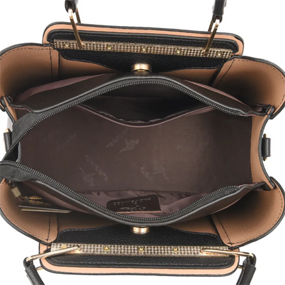 Premium Women's Shoulder Bag - Chic Faux Leather Tote