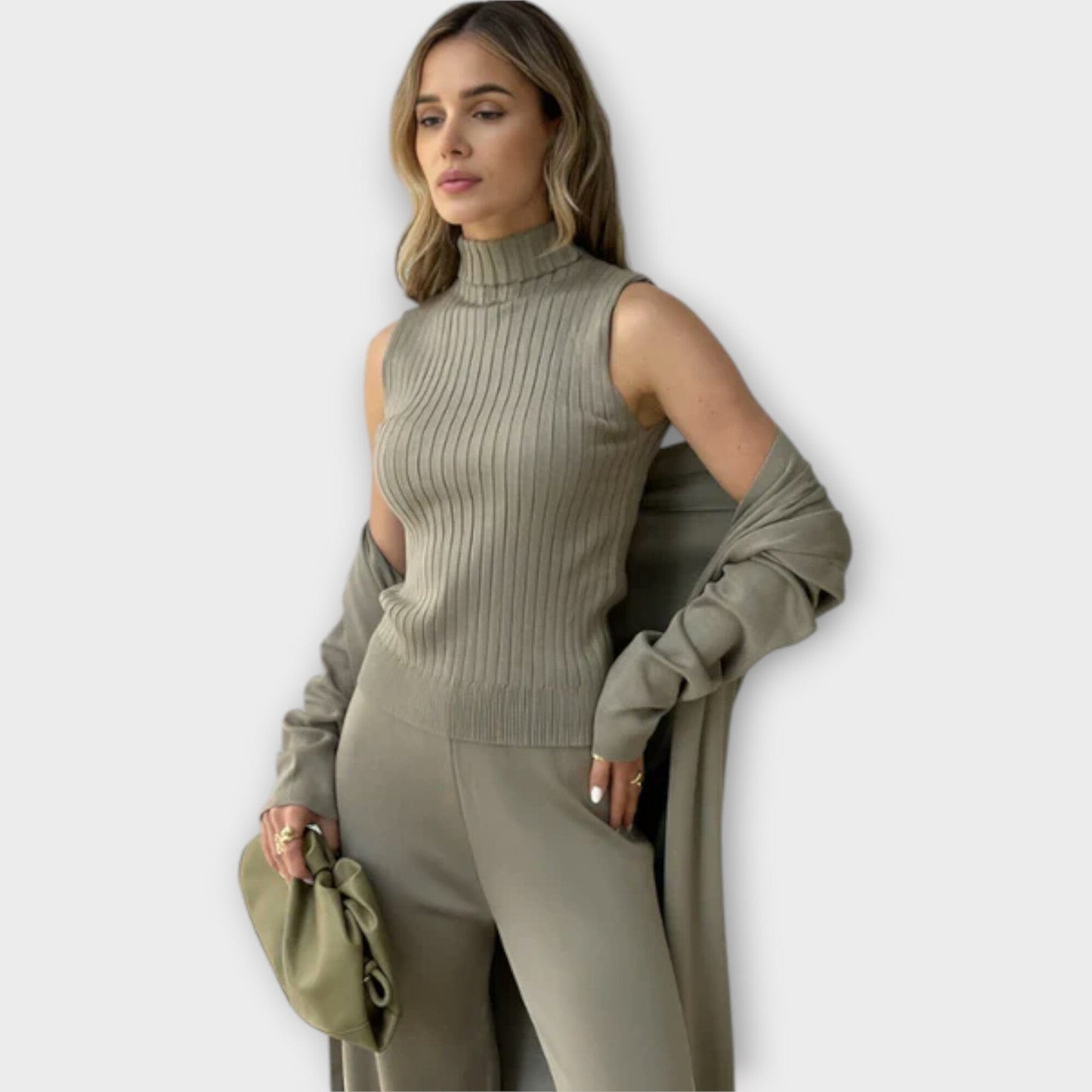 Elegant Women's 3 Piece Suit Set