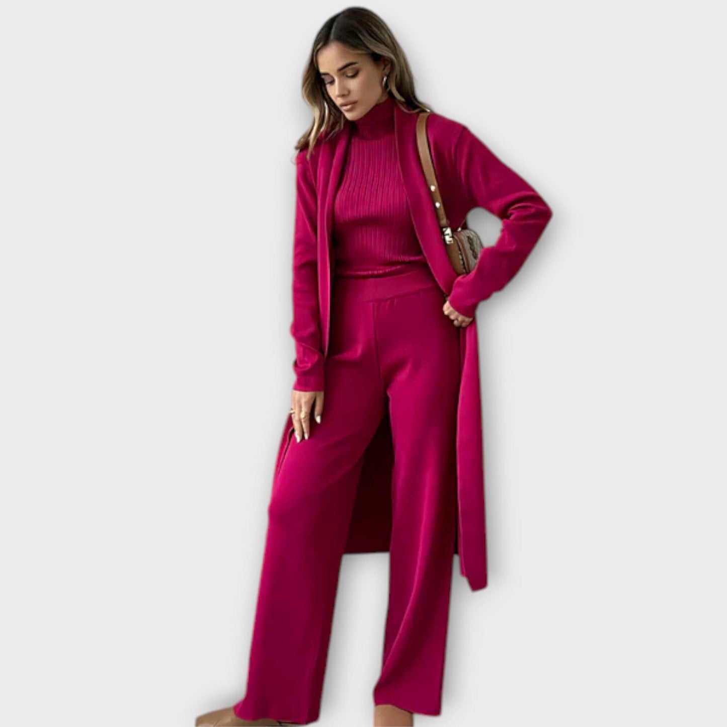 Elegant Women's 3 Piece Suit Set