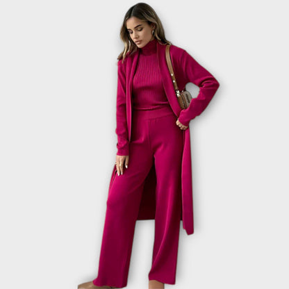 Elegant Women's 3 Piece Suit Set