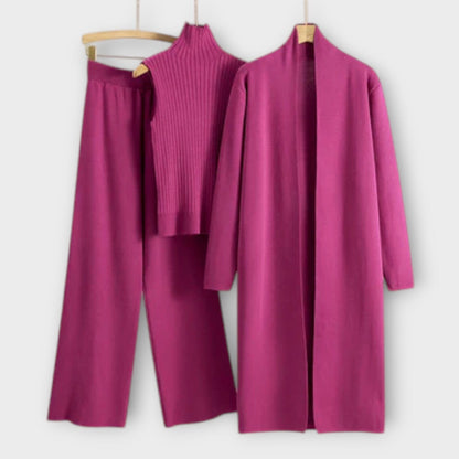 Elegant Women's 3 Piece Suit Set