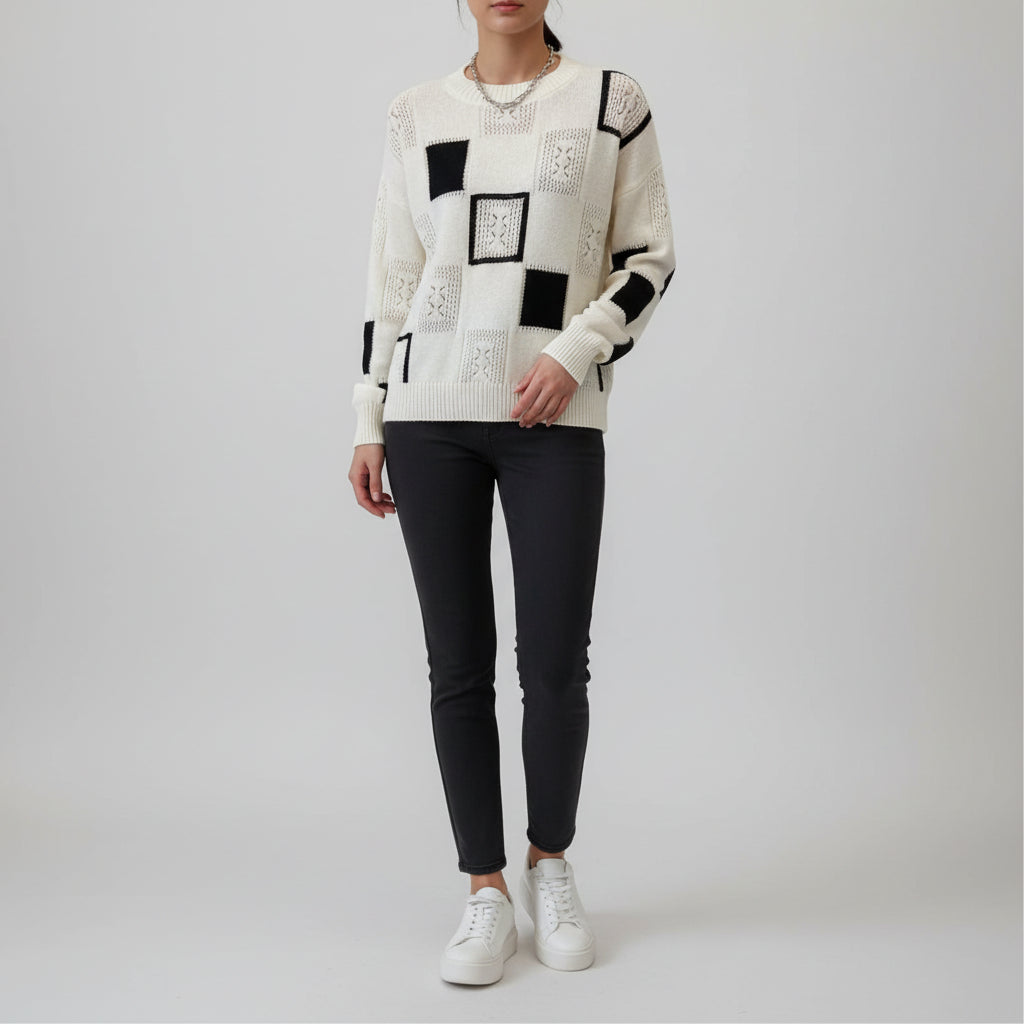 Soft Cozy Crew Neck Sweater - Luxivelle