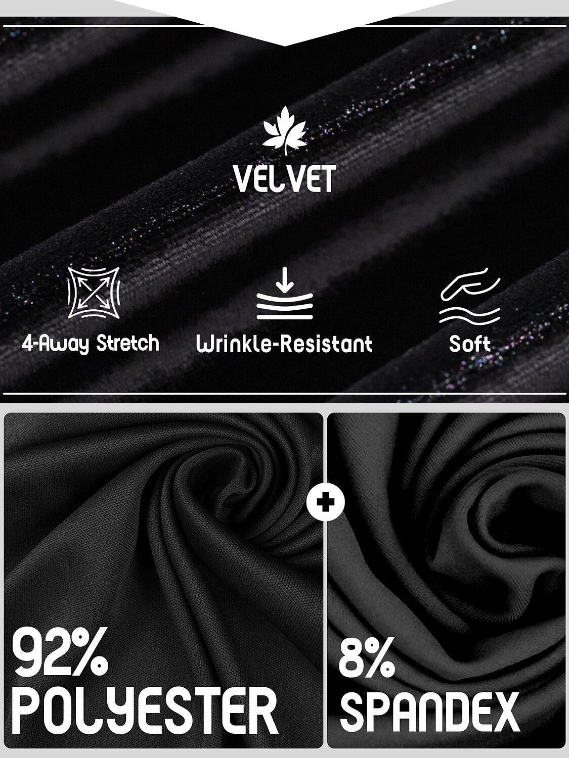 Comfortable Elastic Wide Leg Stretch Pants for Women
