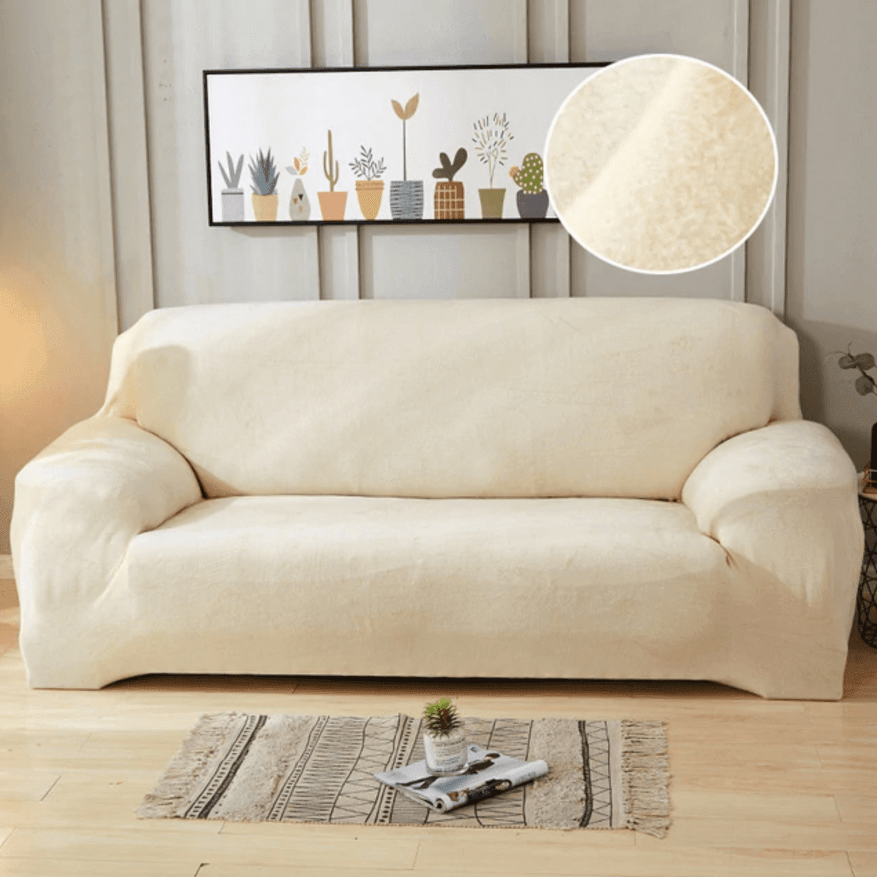 Soft Fabric Sofa Slipcover for Any Sofa Size - Luxivelle