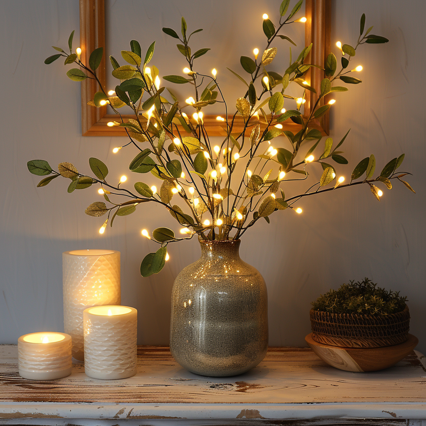 Warm Fairy String Lights - 70cm LED Home Decor