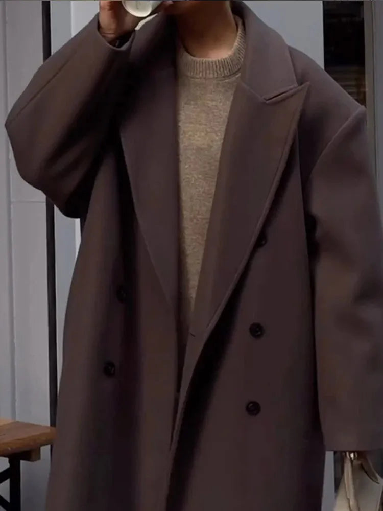 Luxury Women's Long Coat