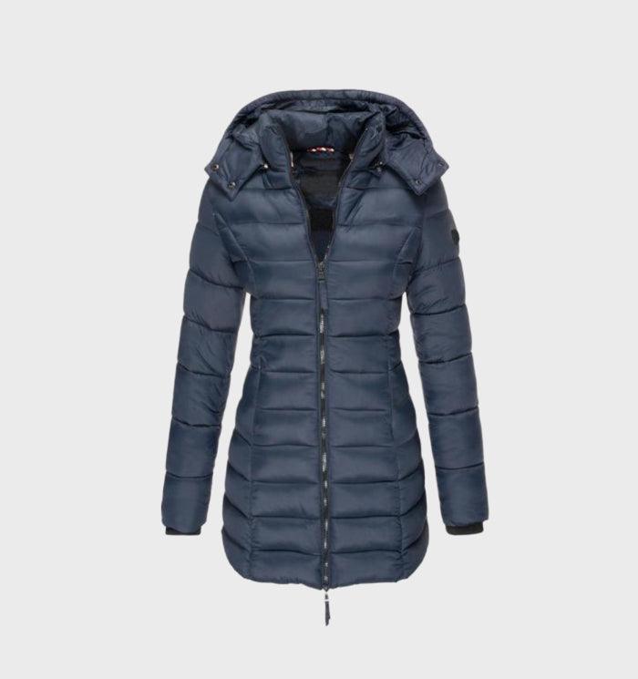 Classic Parka Coat for Ladies with Simple Design