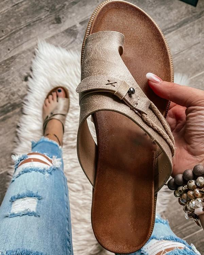 Comfortable Ladies Flat Beach Sandals